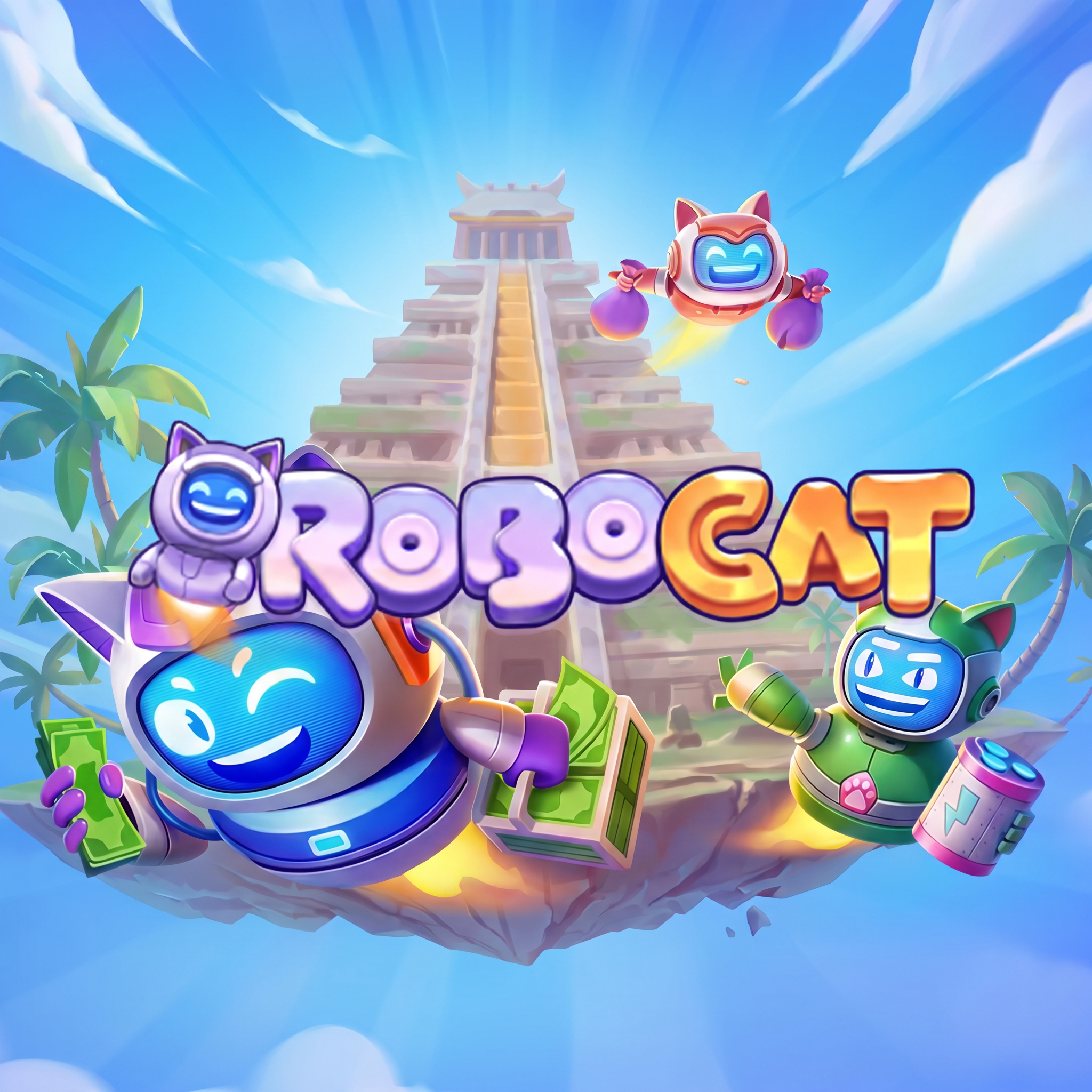Robocat casino artwork